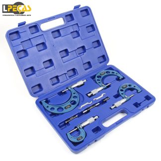 Conjunto de 4 micrómetros