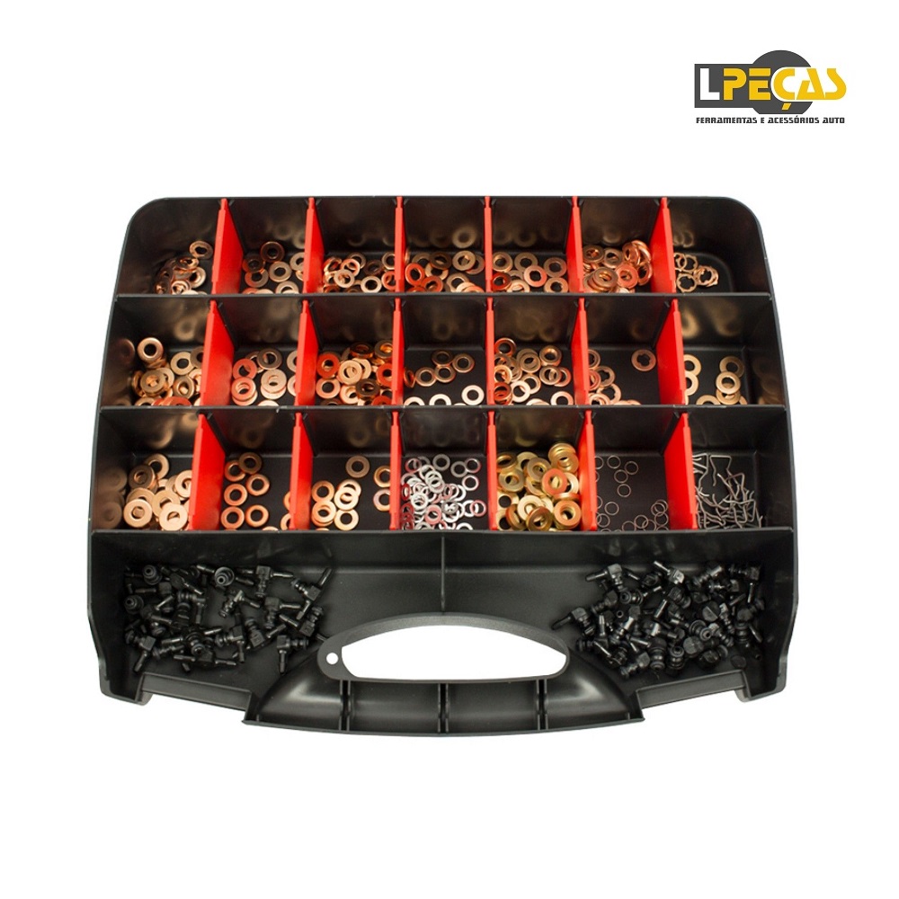 Conjunto 551 Anilhas Cobre e bicos de injectores