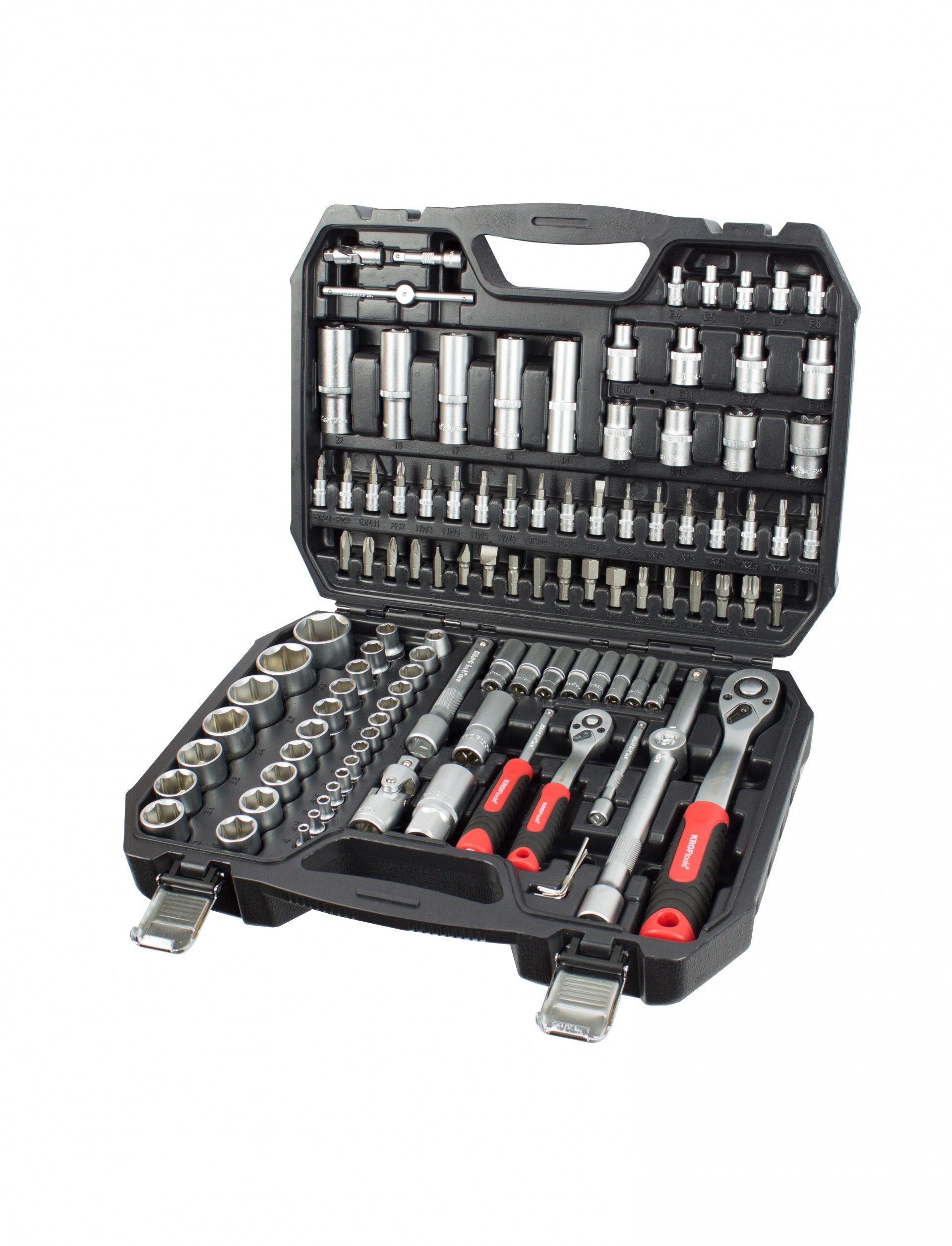 Jogo de Chaves de Caixa 1/4 - 1/2 110PCS - Image 2