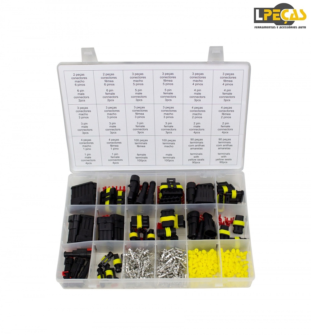 Conectores á Prova de Água Auto 424 PCS