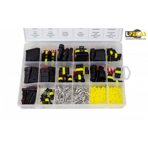 Conectores á Prova de Água Auto 424 PCS - Image 2