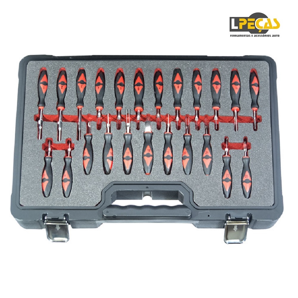 Kit/Jogo para Extrair Terminais 23pcs