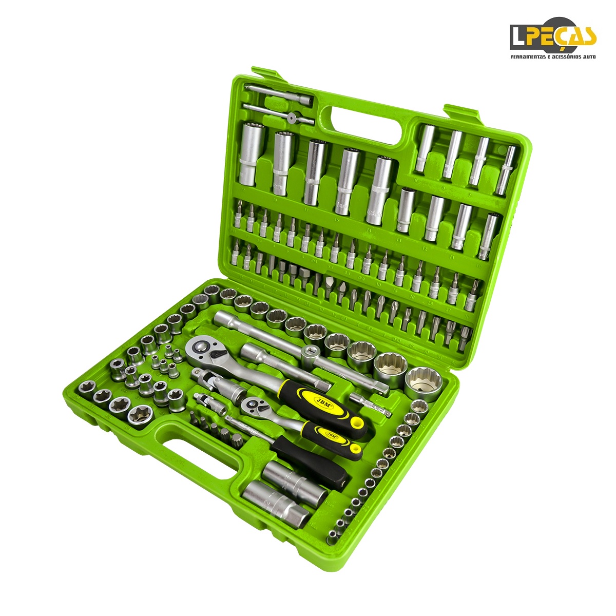 Mala de Ferramentas 113 Pcs 12 Faces - Image 2