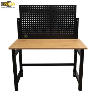 Bancada de Trabalho Dobrável com Painel Traseiro