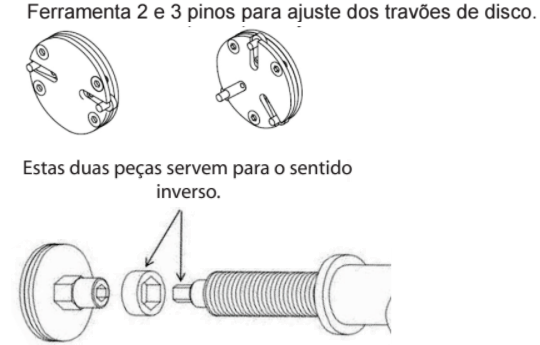 Kit Ferramenta Mudar Pastilhas Travão - Auto Ajustável - Image 2