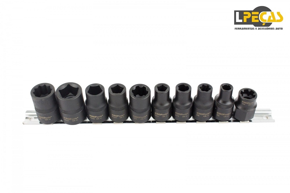 Conjunto de Chaves de Caixa Especial Auto 1/2 10PCS