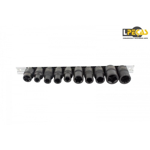 Conjunto de Chaves de Caixa Especial Auto 1/2 10PCS - Image 2