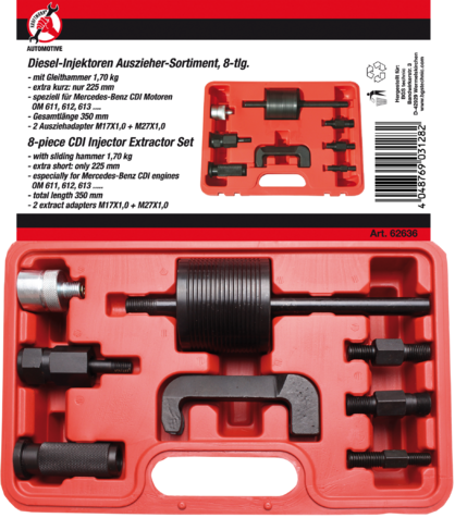 Kit Saca/Extrator Injectores 8 Pc