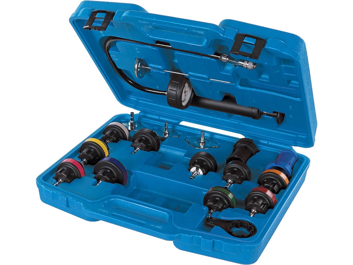 Kit de Teste Pressão de Radiadores - 18 peças