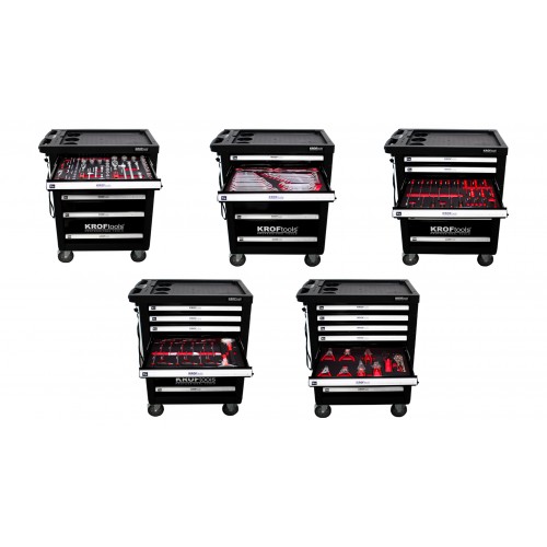 Carro Ferramentas 7 Gavetas 160 Peças - Image 5