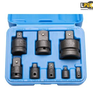 Kit Adaptador/Conversor Chaves de Caixa Impacto 8 PCS 1" até 1/4"