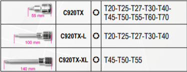Jogo Chaves de Caixa Torx - BETA 18 PCS - Image 2