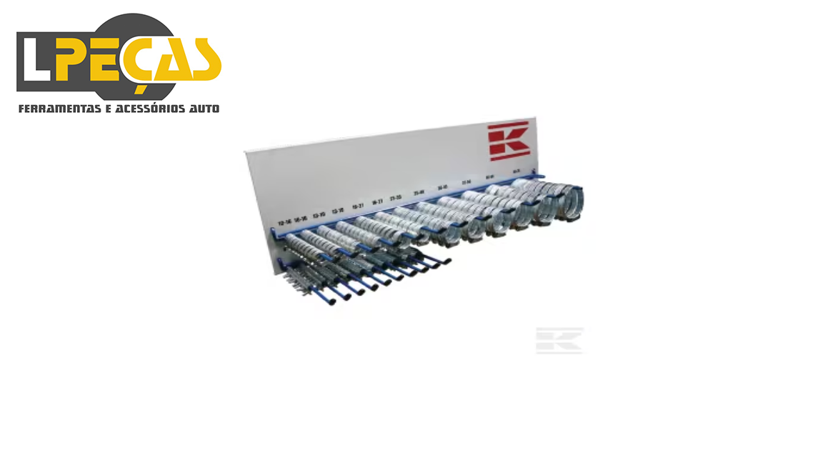 Expositor com 100 Abraçadeiras Metálicas