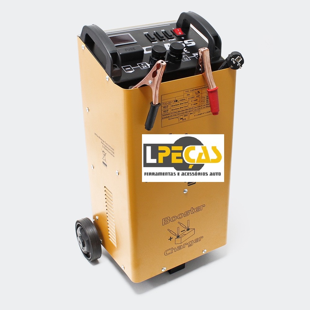 Carregador de Baterias / Booster 12/24V