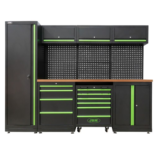 Conjunto de Móveis Modulares para Oficina (18 Peças) + Kit de 4 Módulos de Carbono EVA para Ferramentas - Image 5