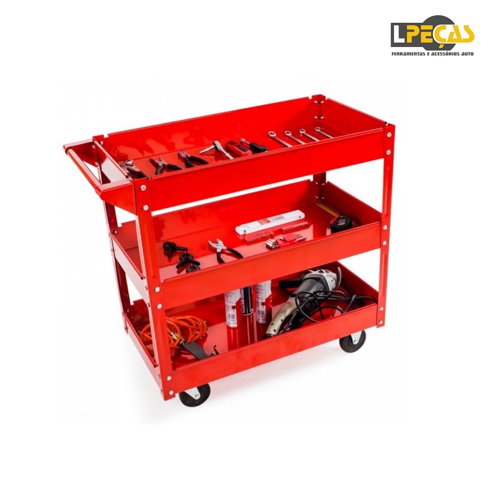 Carro de Ferramentas 3 Prateleiras - Image 2